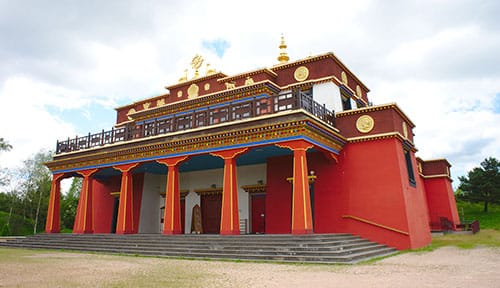 Le temple bouddhiste