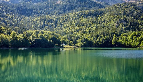 Le lac de Bious-Artigues