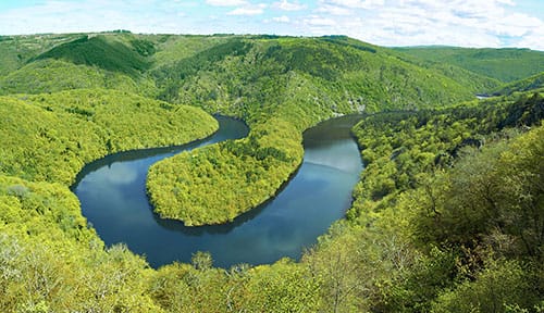 Le méandre de Queille
